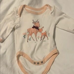 Baby girl long sleeve onesie